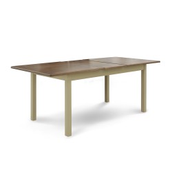 Обеденный стол HOBEL 01A DT (90X160X200) GREY BEIGE/OAK PIGMENT (1) 
