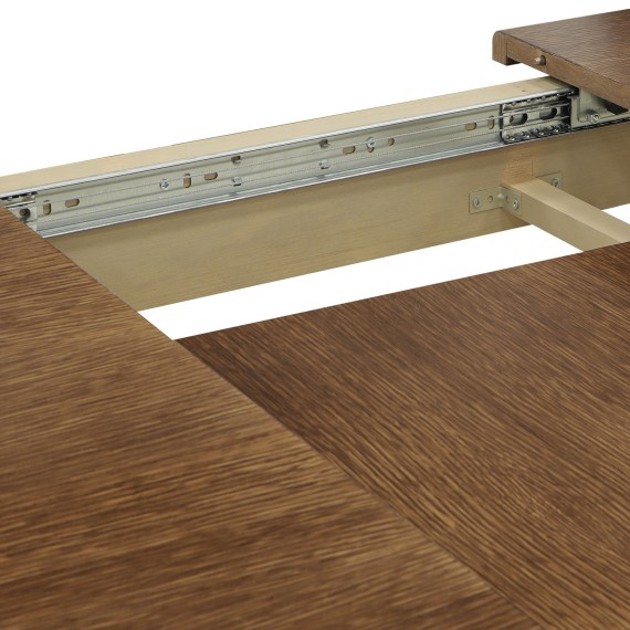 Ճաշասեղան HOBEL 01A DT (90X160X200) GREY BEIGE/OAK PIGMENT (1) 