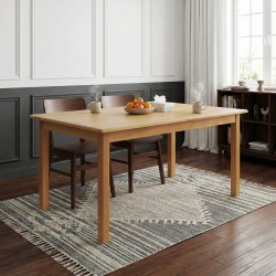 Обеденный стол HOBEL 01A DT (90X160X200) NATURAL (1) 