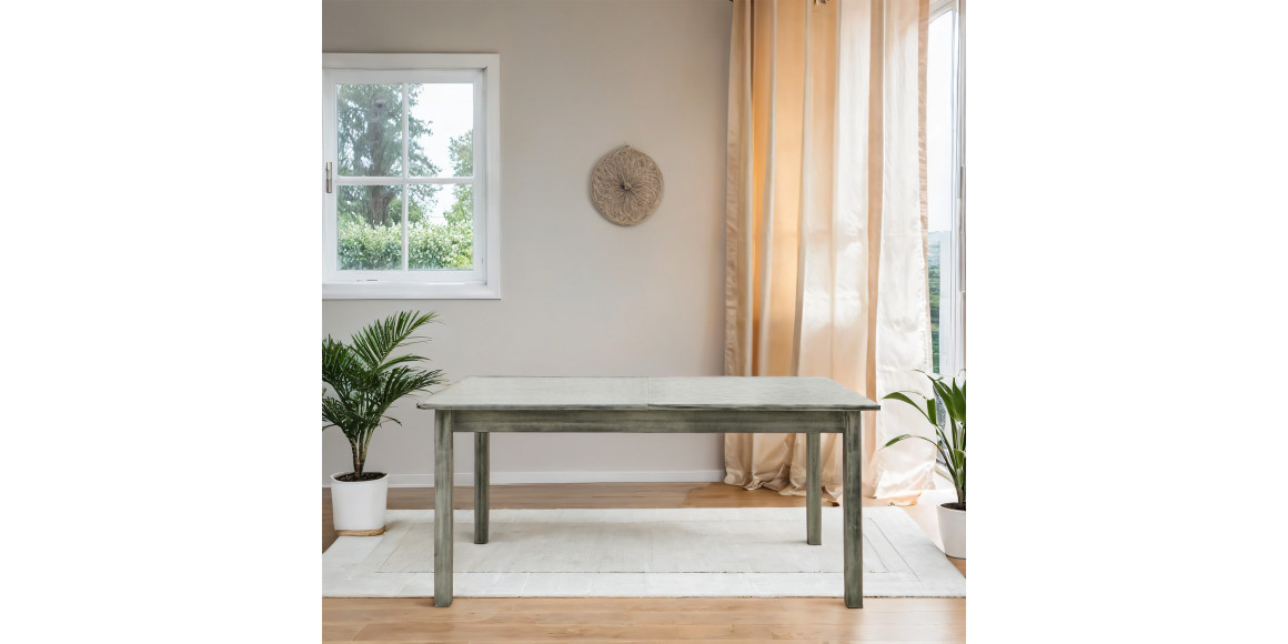 Dining table HOBEL 01A DT (90X160X200) ANTIK GREY (1) 