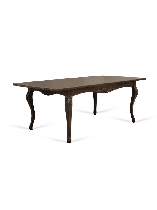 Dining table VEGA 02A 100X160X200 BROWN EMAL (1) 