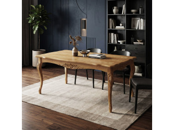 Обеденный стол HOBEL 02A DT (100X160X200) NATURAL (1) 