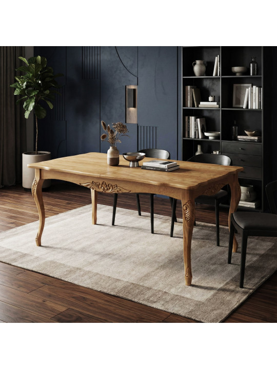 Ճաշասեղան HOBEL 02A DT (100X160X200) NATURAL (1) 