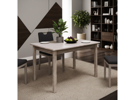 Обеденный стол HOBEL 03A DT (80X120X150) ANTIK GOLD (1) 