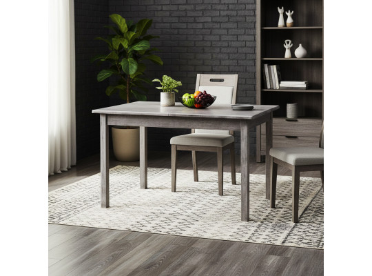 Обеденный стол HOBEL 03A DT (80X120X150) ANTIK GREY (1) 