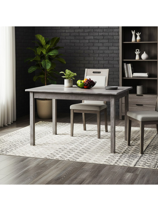 Обеденный стол HOBEL 03A DT (80X120X150) ANTIK GREY (1) 