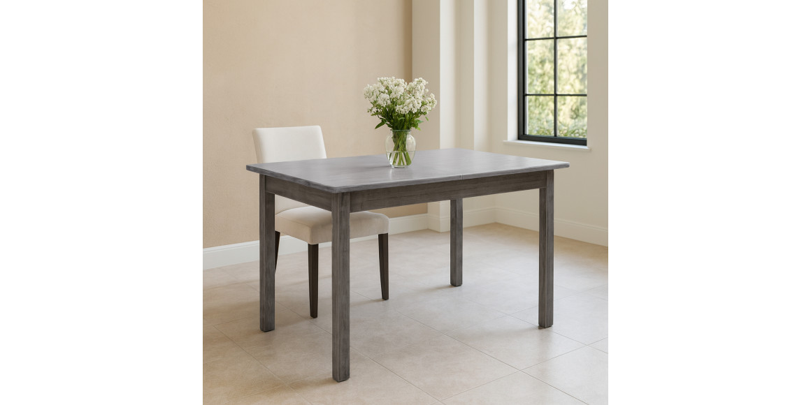 Ճաշասեղան HOBEL 03A DT (80X120X150) ANTIK GREY (1) 