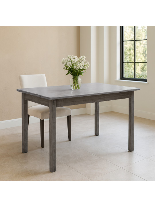 Обеденный стол HOBEL 03A DT (80X120X150) ANTIK GREY (1) 