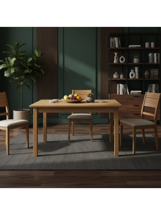 Ճաշասեղան HOBEL 03A DT (80X120X150) NATURAL (1) 