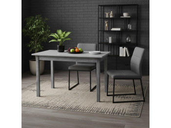 Ճաշասեղան HOBEL 03A T (60X120) ANTIK GREY (1) 