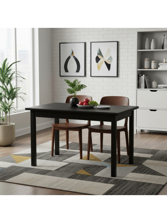 Обеденный стол HOBEL 03A T (60X120) CHOCOLATE PIGMENT (1) 