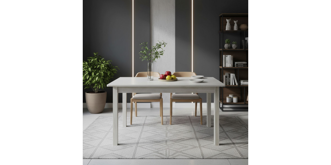 Обеденный стол HOBEL 03A T (80X120) ANTIK GOLD (1) 