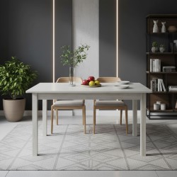 Dining table HOBEL 03A T (80X120) ANTIK GOLD (1) 