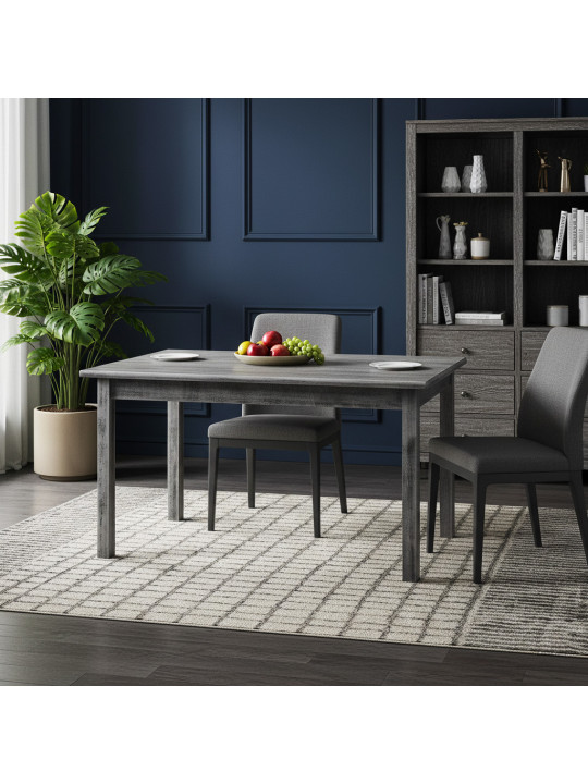 Dining table HOBEL 03A T (80X120) ANTIK GREY (1) 
