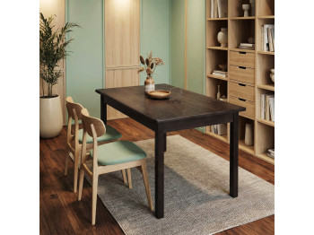 Обеденный стол HOBEL 03A T (80X120) BROWN PIGMENT (1) 