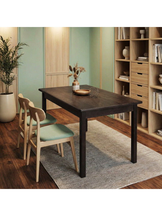 Ճաշասեղան HOBEL 03A T (80X120) BROWN PIGMENT (1) 