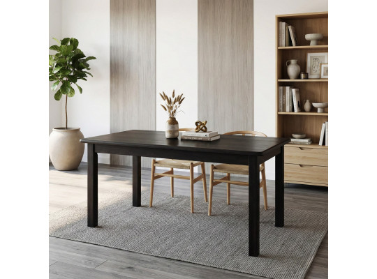 Обеденный стол HOBEL 03A T (80X120) CHOCOLATE PIGMENT (1) 