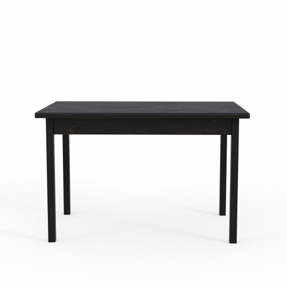 Dining table HOBEL 03A T (80X120) CHOCOLATE PIGMENT (1) 