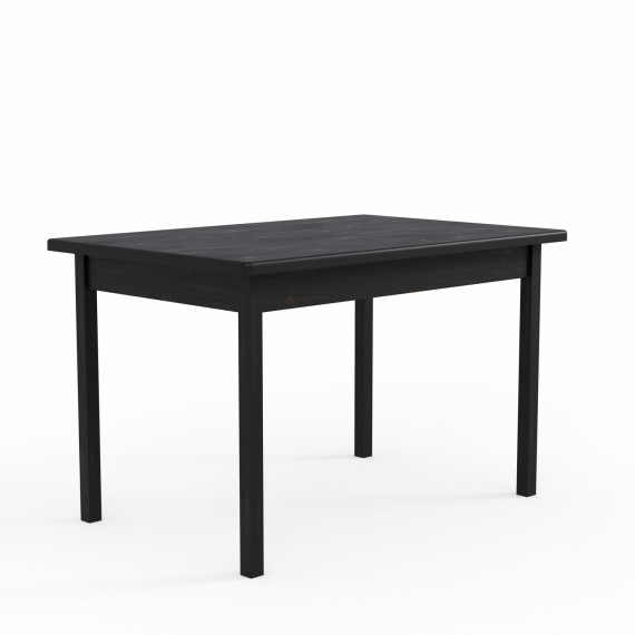 Dining table HOBEL 03A T (80X120) CHOCOLATE PIGMENT (1) 
