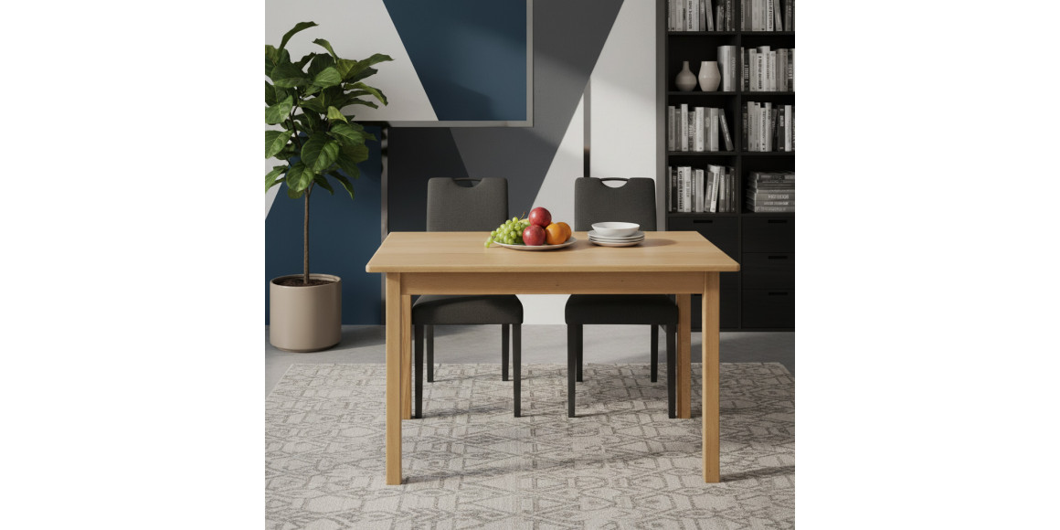 Dining table HOBEL 03A T (80X120) NATURAL (1) 