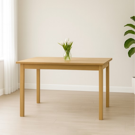 Ճաշասեղան HOBEL 03A T (80X120) NATURAL (1) 