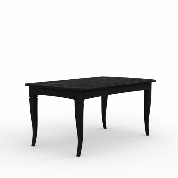 Dining table HOBEL 06A DT (90X160X200) CHOCOLATE PIGMENT (1) 