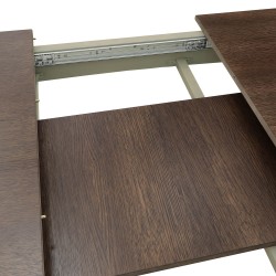 Обеденный стол HOBEL 06A DT (90X160X200) GREY/BROWN PIGMENT (1) 