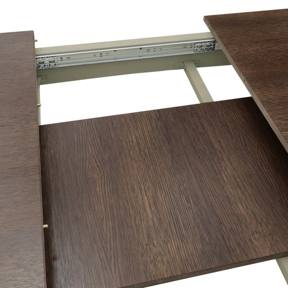 Dining table HOBEL 06A DT (90X160X200) GREY/BROWN PIGMENT (1) 