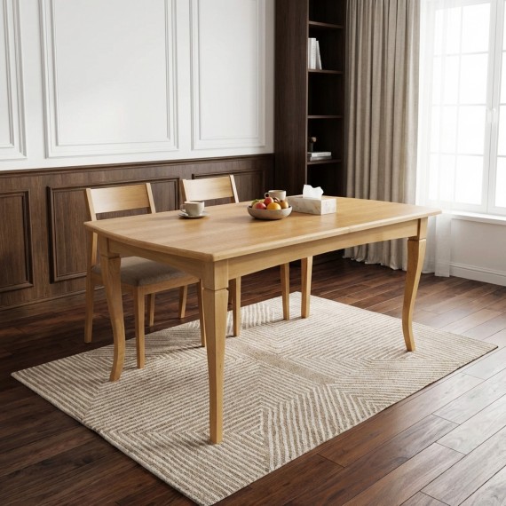 Ճաշասեղան HOBEL 06A DT (90X160X200) NATURAL (1) 