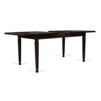 Обеденный стол HOBEL 10A DT (90X160X200) BROWN PIGMENT (1) 