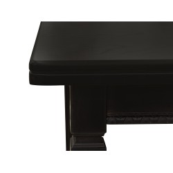 Обеденный стол HOBEL 10A DT (90X160X200) CHOCOLATE PIGMENT (1) 