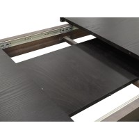 Обеденный стол HOBEL 10A DT (90X160X200) CHOCOLATE PIGMENT (1) 
