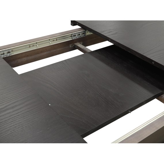 Обеденный стол HOBEL 10A DT (90X160X200) CHOCOLATE PIGMENT (1) 