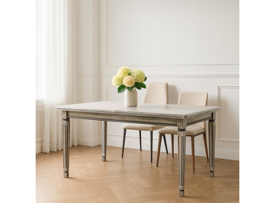 Ճաշասեղան HOBEL 10A DT (90X160X200) ANTIK GREY (1) 