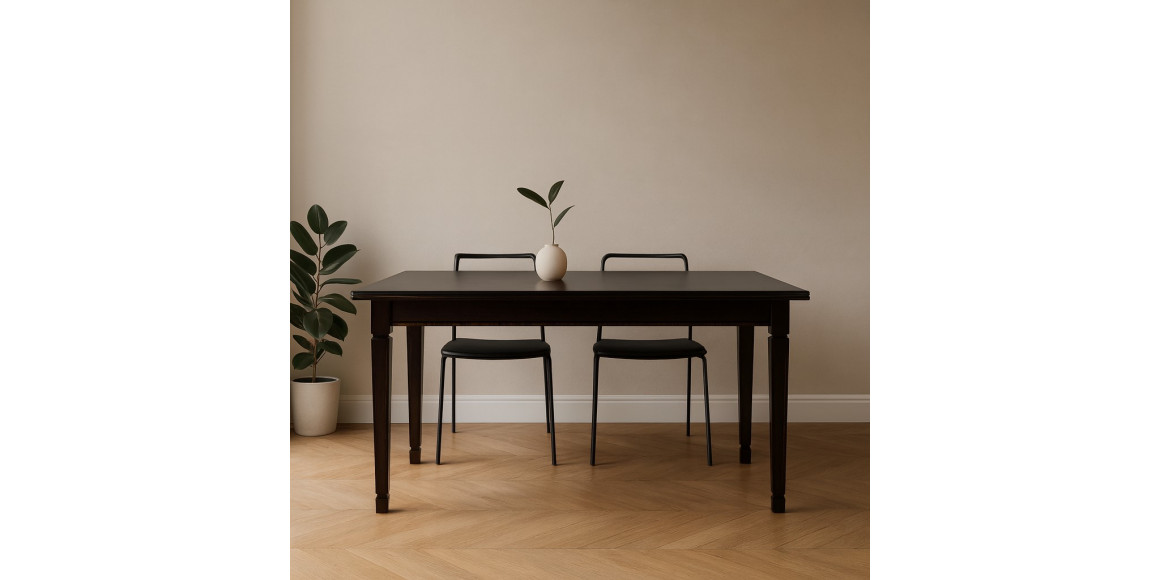 Ճաշասեղան HOBEL 10A DT (90X160X200) BROWN PIGMENT (1) 