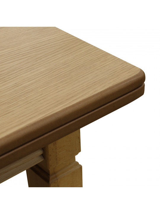 Dining table HOBEL 10A DT (90X160X200) NATURAL (1) 