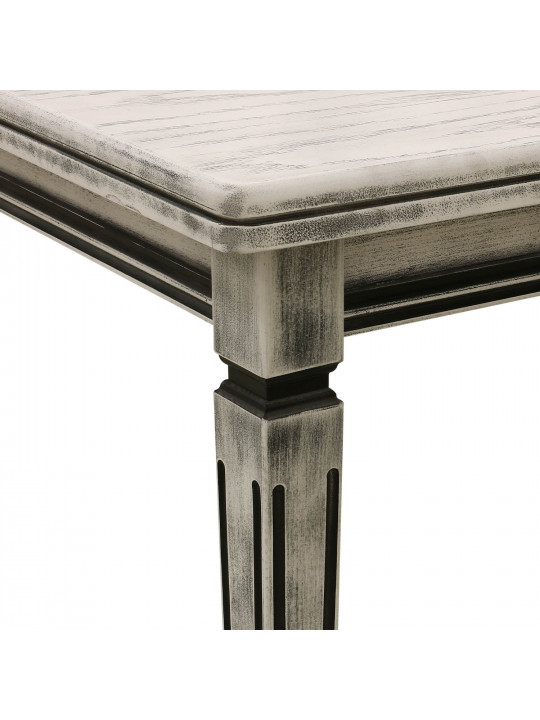 Dining table HOBEL 10A DT (90X160X200) ANTIK GREY (1) 