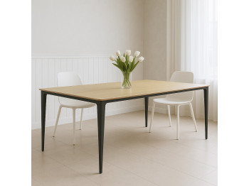 Dining table HOBEL AMBER 100x200 DUB NATURAL (3) 