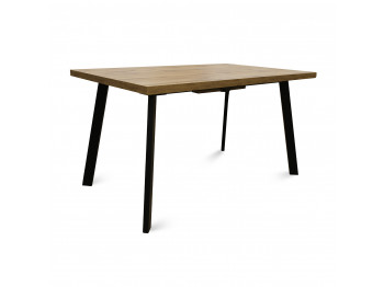 Ճաշասեղան MAMADOMA BORG-140, РАЗДВИЖНОЙ 140(180)X85, ДУБ ВОТАН/ЧЕРНЫЙ, 1 (УПАК.) (1) 