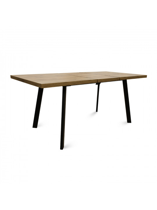 Ճաշասեղան MAMADOMA BORG-140, РАЗДВИЖНОЙ 140(180)X85, ДУБ ВОТАН/ЧЕРНЫЙ, 1 (УПАК.) (1) 