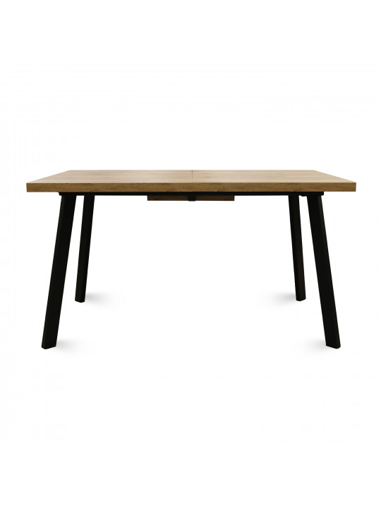 Ճաշասեղան MAMADOMA BORG-140, РАЗДВИЖНОЙ 140(180)X85, ДУБ ВОТАН/ЧЕРНЫЙ, 1 (УПАК.) (1) 