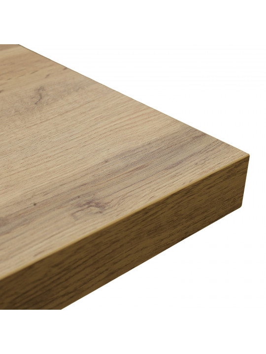 Ճաշասեղան MAMADOMA BORG-140, РАЗДВИЖНОЙ 140(180)X85, ДУБ ВОТАН/ЧЕРНЫЙ, 1 (УПАК.) (1) 