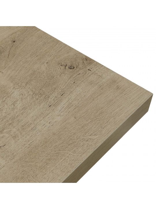 Ճաշասեղան MAMADOMA BORG-140, РАЗДВИЖНОЙ 140(180)X85, ДУБ ИРЛАНДСКИЙ/ЧЕРНЫЙ, 1 (УПАК.) (1) 