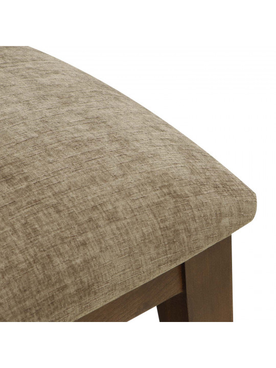 Dining set HOBEL DORA 1+6 BROWN PIGMENT/CH SHO599/2 (8) 