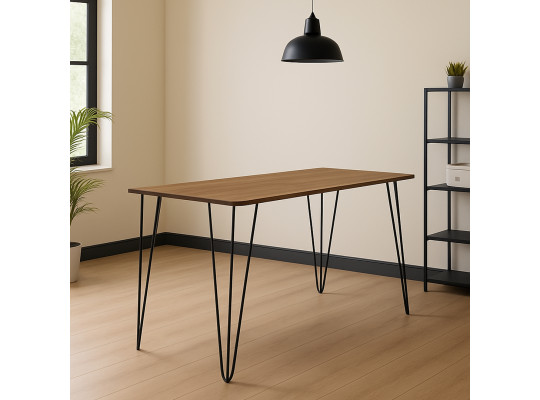 Dining table HOBEL G-01-T MTAL BLACK/K004 (1) 