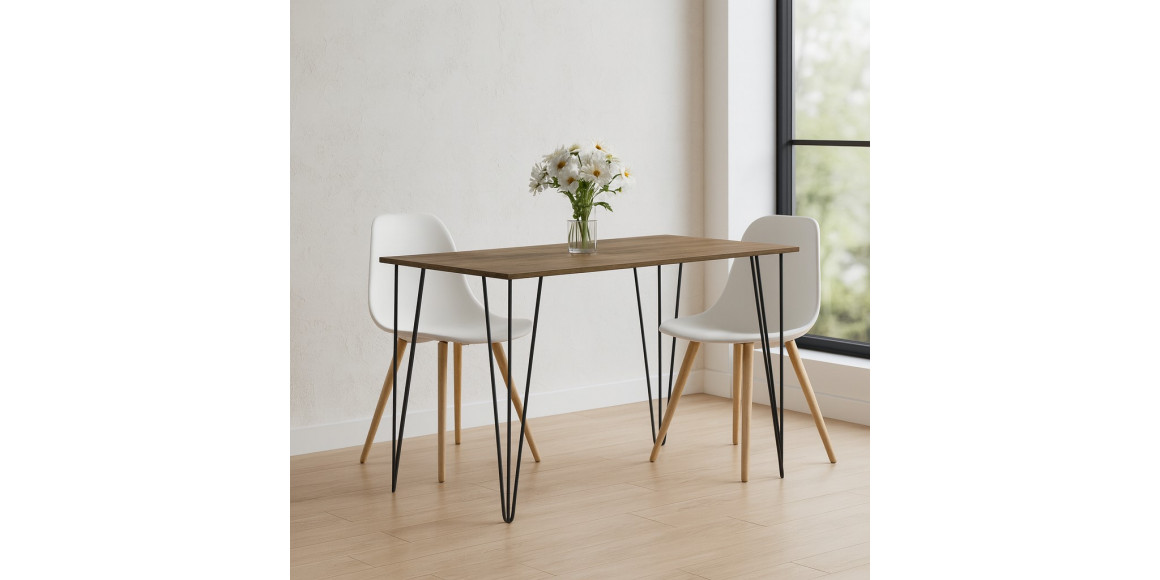 Dining table HOBEL G-01-T MTAL BLACK/K004 (1) 