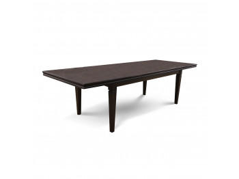 Dining table HOBEL MILANO DT (100X190X270) BROWN PIGMENT (1) (OUTLET)