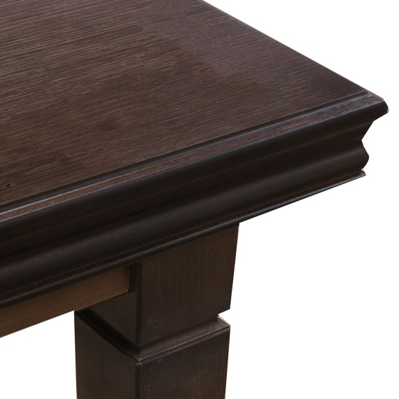 Dining table HOBEL MILANO DT (100X190X270) BROWN PIGMENT (1) 