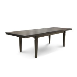 Dining table HOBEL MILANO DT (100X190X270) BROWN PIGMENT (1) 