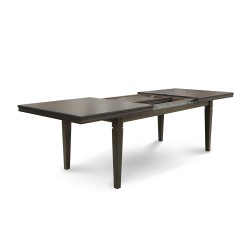 Dining table HOBEL MILANO DT (100X190X270) BROWN PIGMENT (1) 